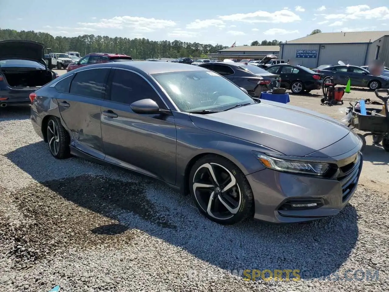 4 Photograph of a damaged car 1HGCV1F31KA080588 HONDA ACCORD 2019