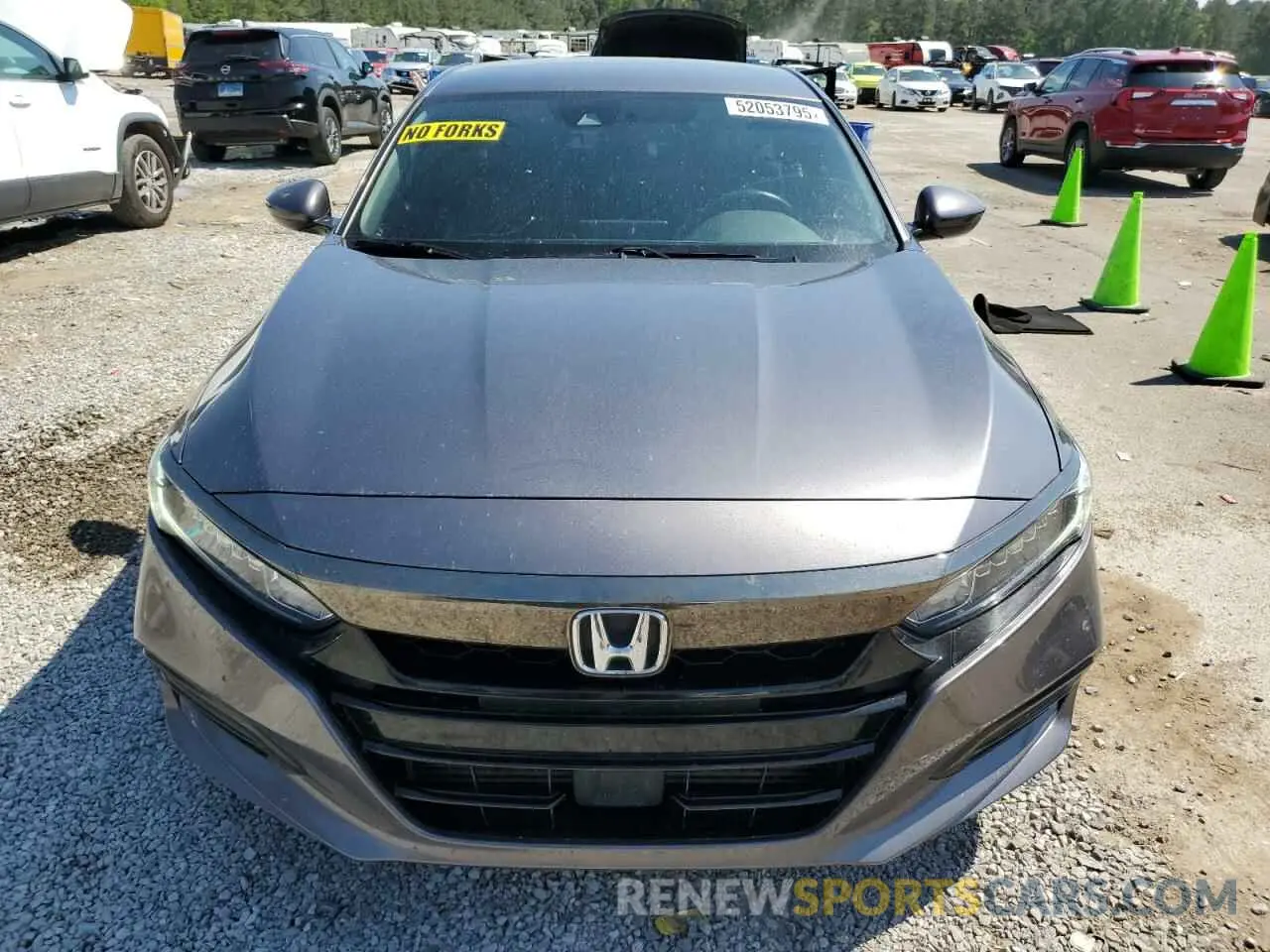 5 Photograph of a damaged car 1HGCV1F31KA080588 HONDA ACCORD 2019