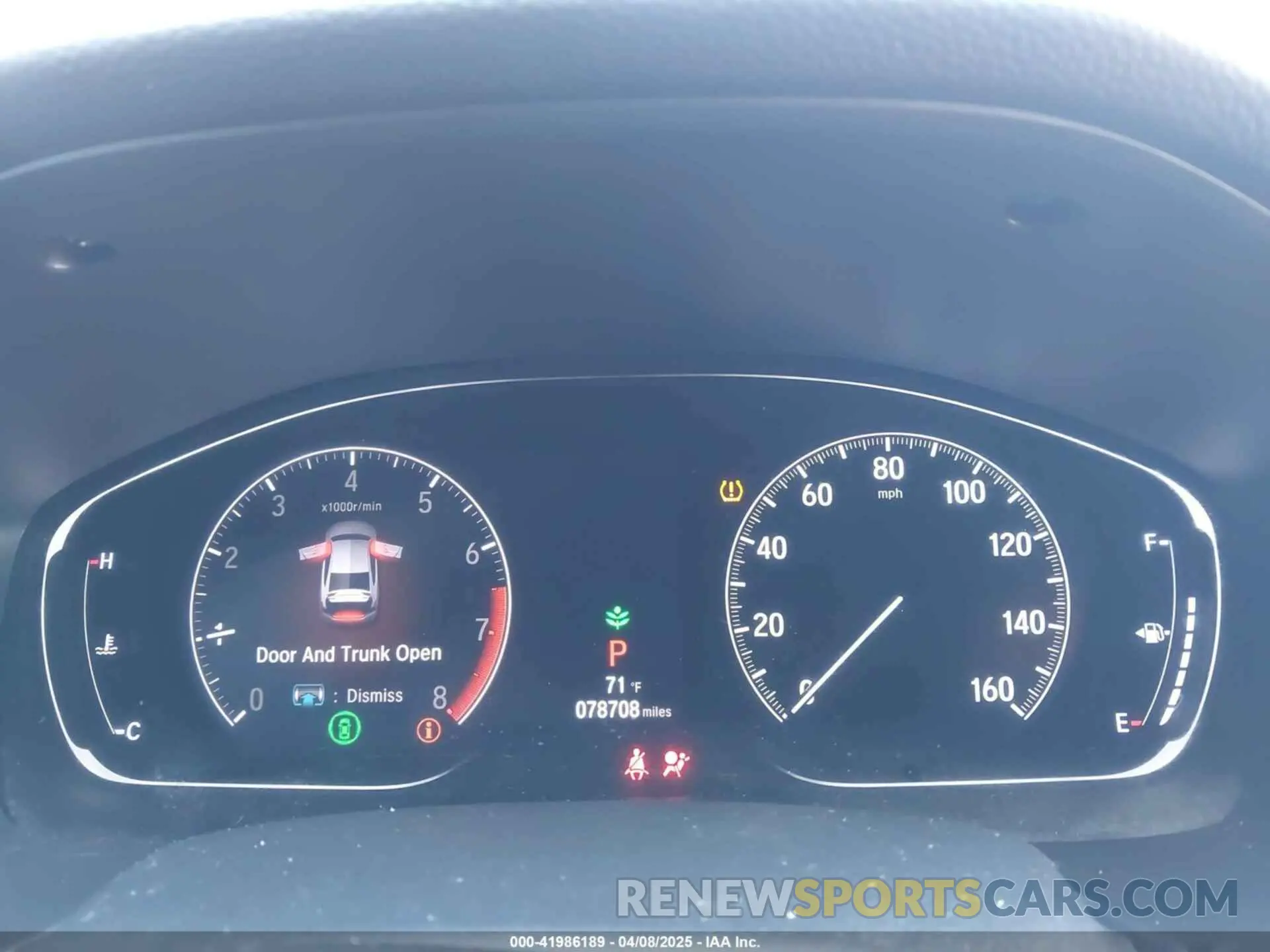 7 Фотография поврежденного автомобиля 1HGCV1F31KA082048 HONDA ACCORD 2019