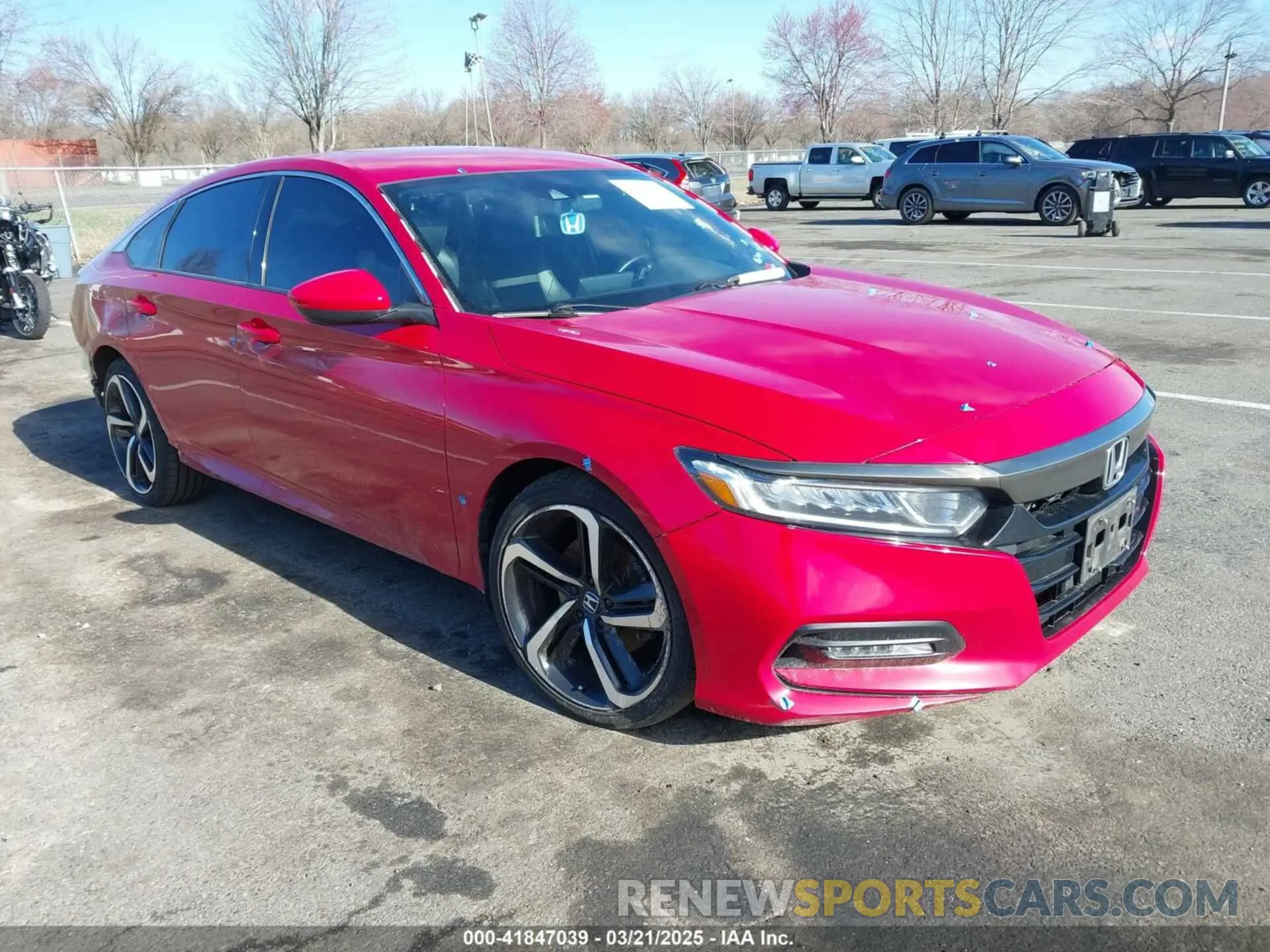 1 Photograph of a damaged car 1HGCV1F31KA084897 HONDA ACCORD 2019