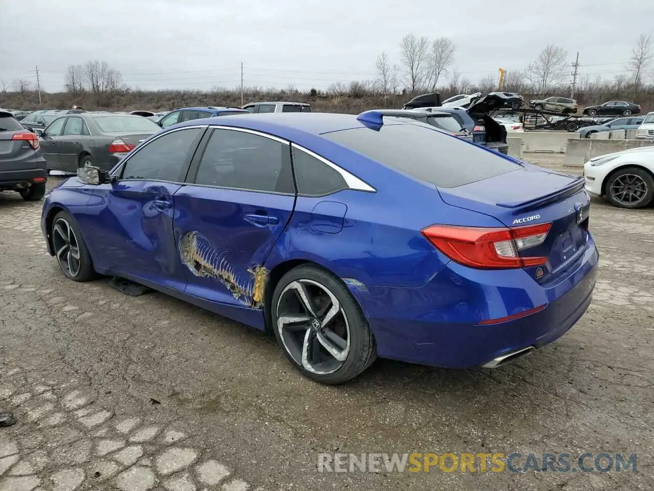 2 Фотография поврежденного автомобиля 1HGCV1F31KA090537 HONDA ACCORD 2019