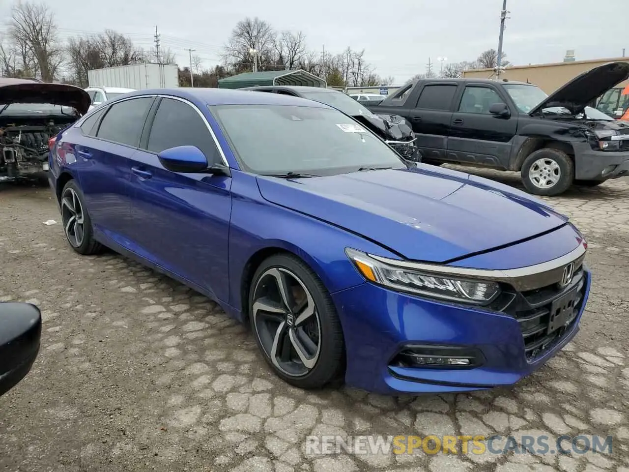 4 Фотография поврежденного автомобиля 1HGCV1F31KA090537 HONDA ACCORD 2019