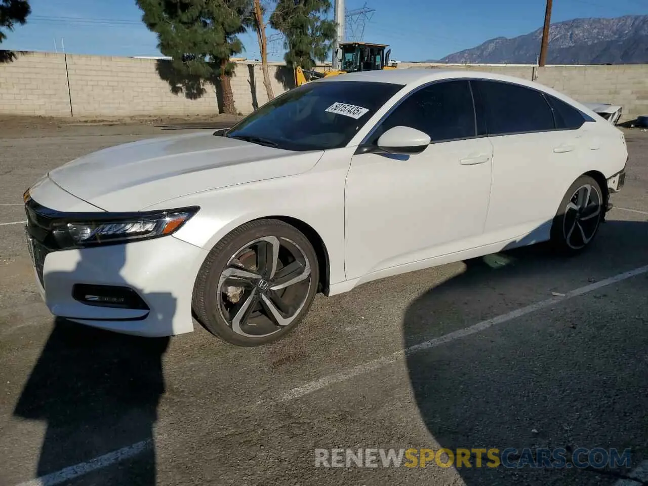 1 Photograph of a damaged car 1HGCV1F31KA126517 HONDA ACCORD 2019