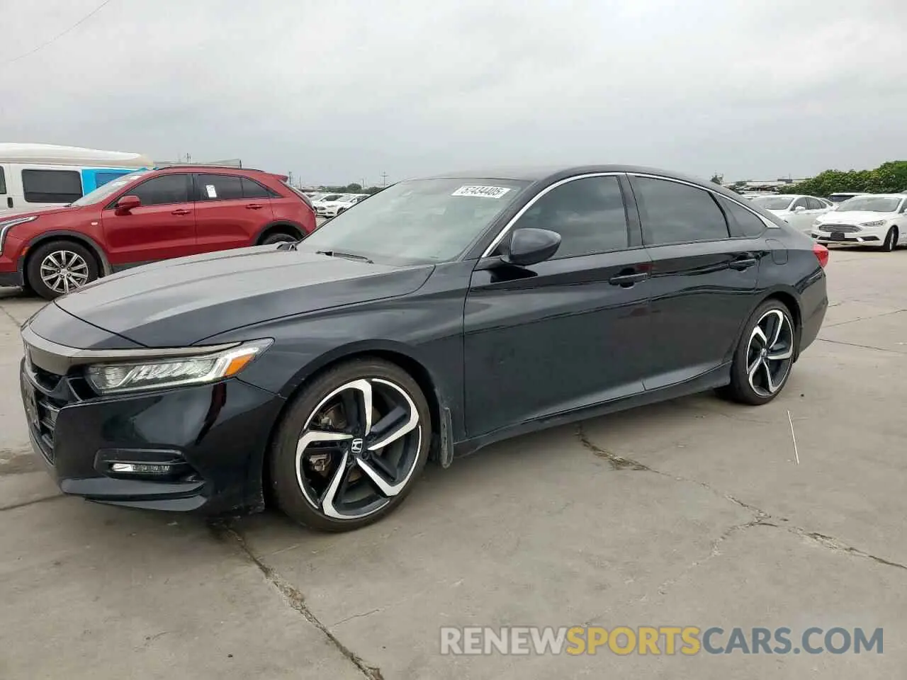 1 Photograph of a damaged car 1HGCV1F31KA131216 HONDA ACCORD 2019