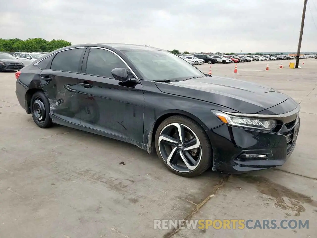 4 Photograph of a damaged car 1HGCV1F31KA131216 HONDA ACCORD 2019