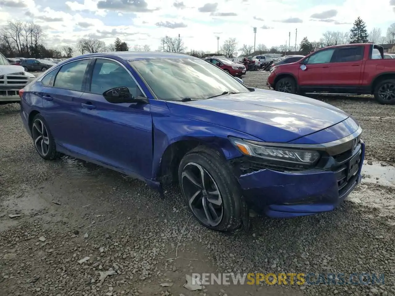 4 Фотография поврежденного автомобиля 1HGCV1F31KA144144 HONDA ACCORD 2019