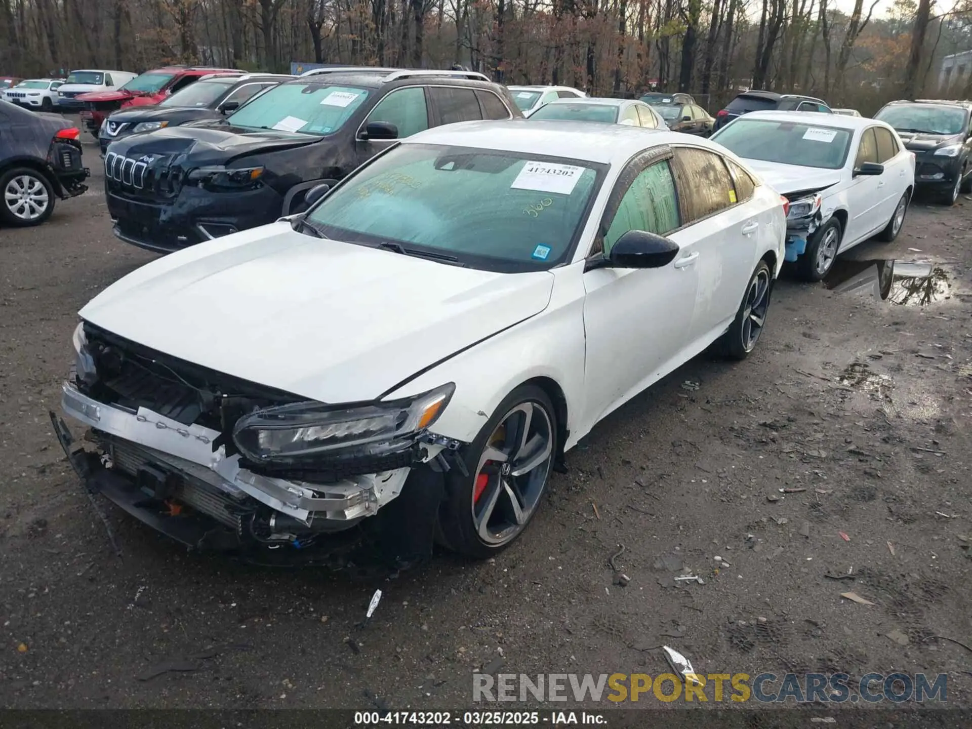 2 Фотография поврежденного автомобиля 1HGCV1F32KA016804 HONDA ACCORD 2019