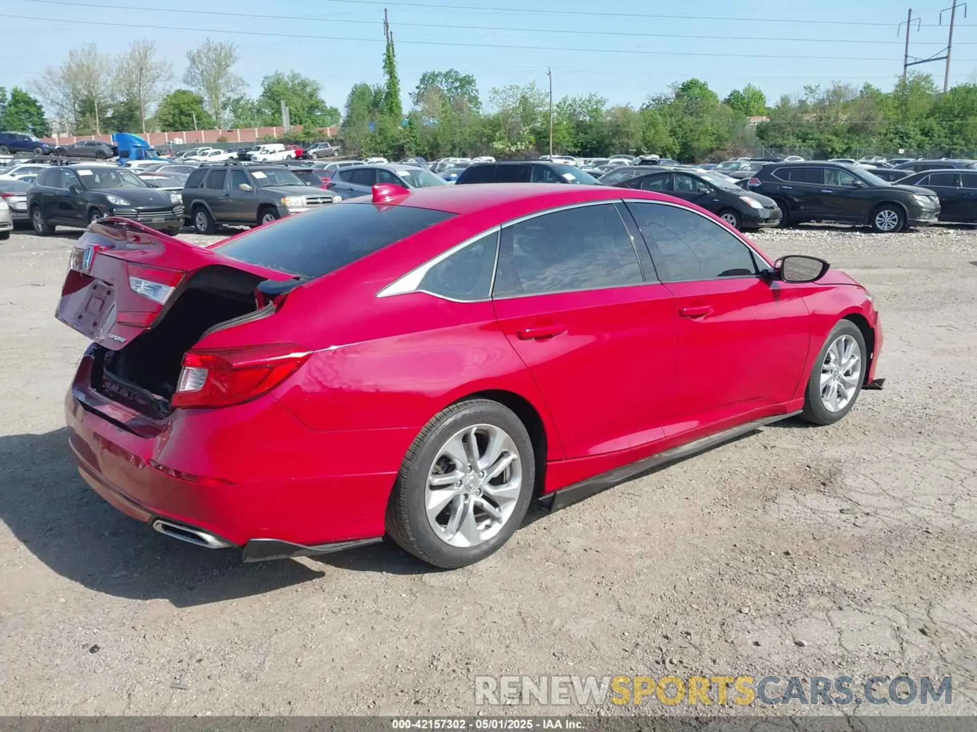 4 Photograph of a damaged car 1HGCV1F32KA034557 HONDA ACCORD 2019