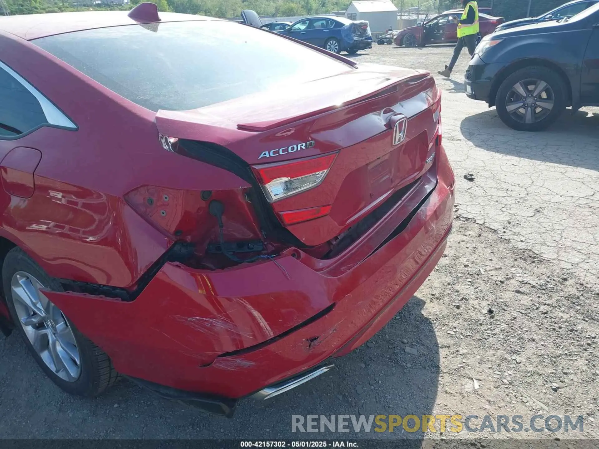 6 Photograph of a damaged car 1HGCV1F32KA034557 HONDA ACCORD 2019