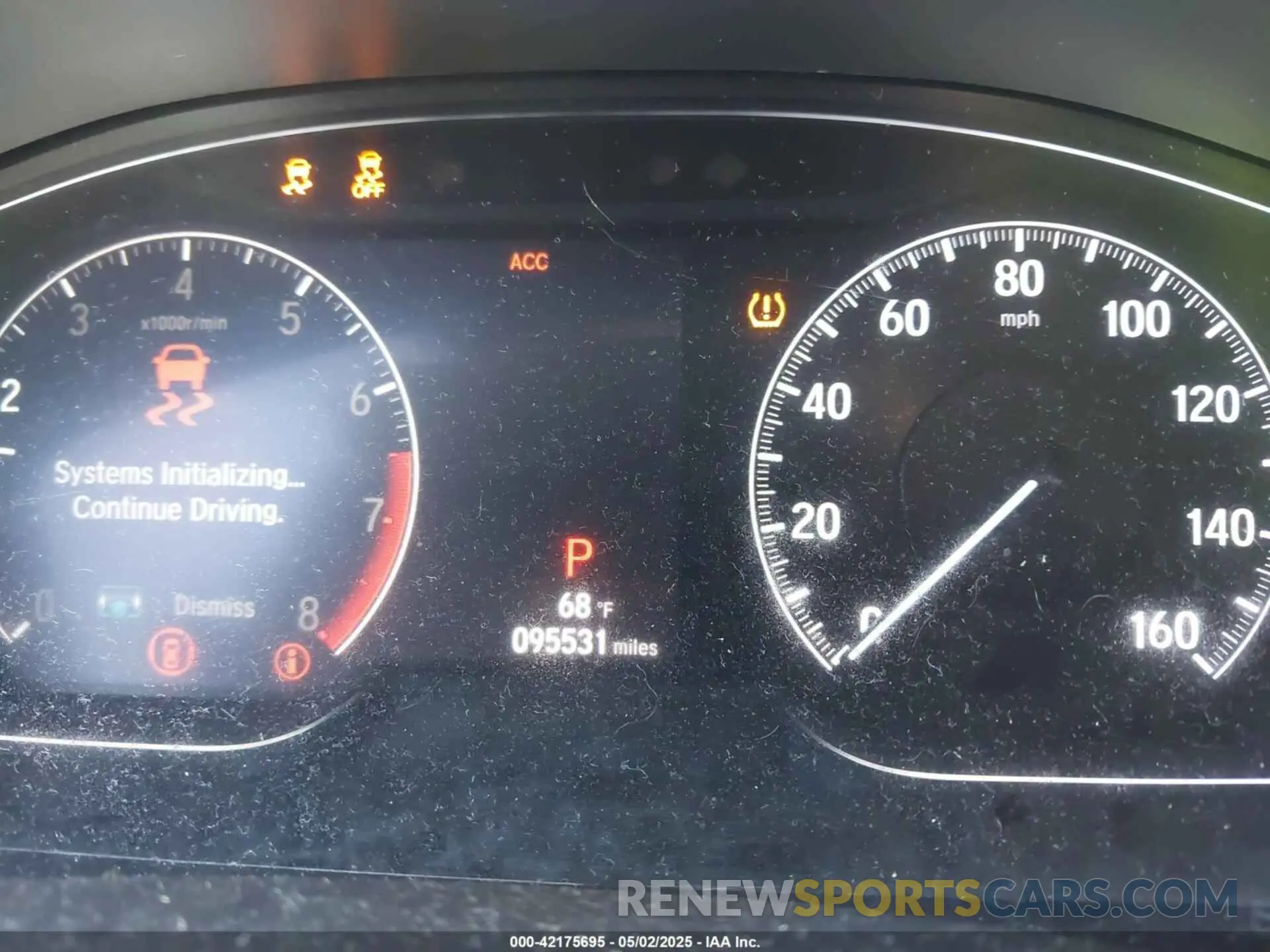 7 Photograph of a damaged car 1HGCV1F32KA133038 HONDA ACCORD 2019