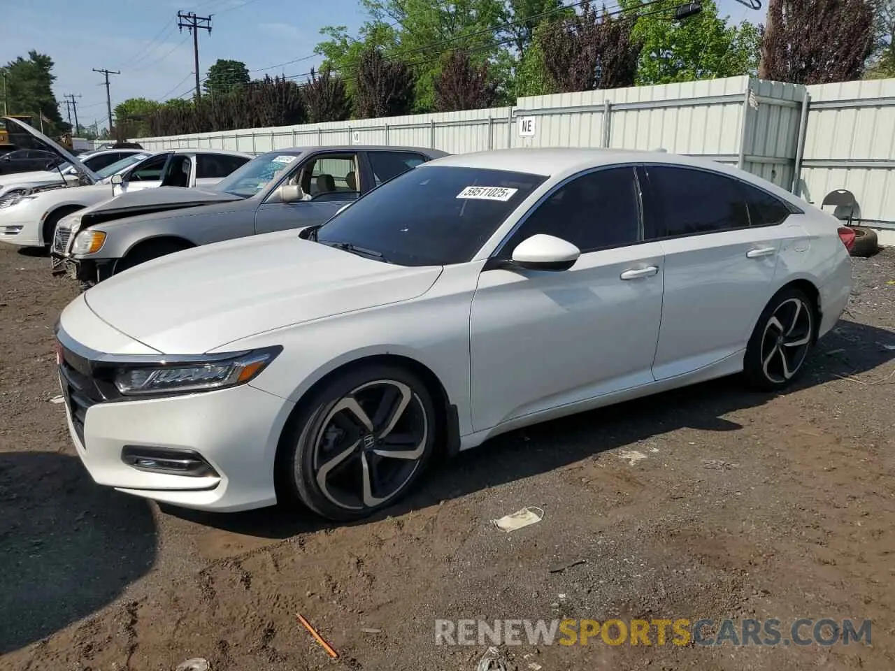 1 Фотография поврежденного автомобиля 1HGCV1F32KA142807 HONDA ACCORD 2019
