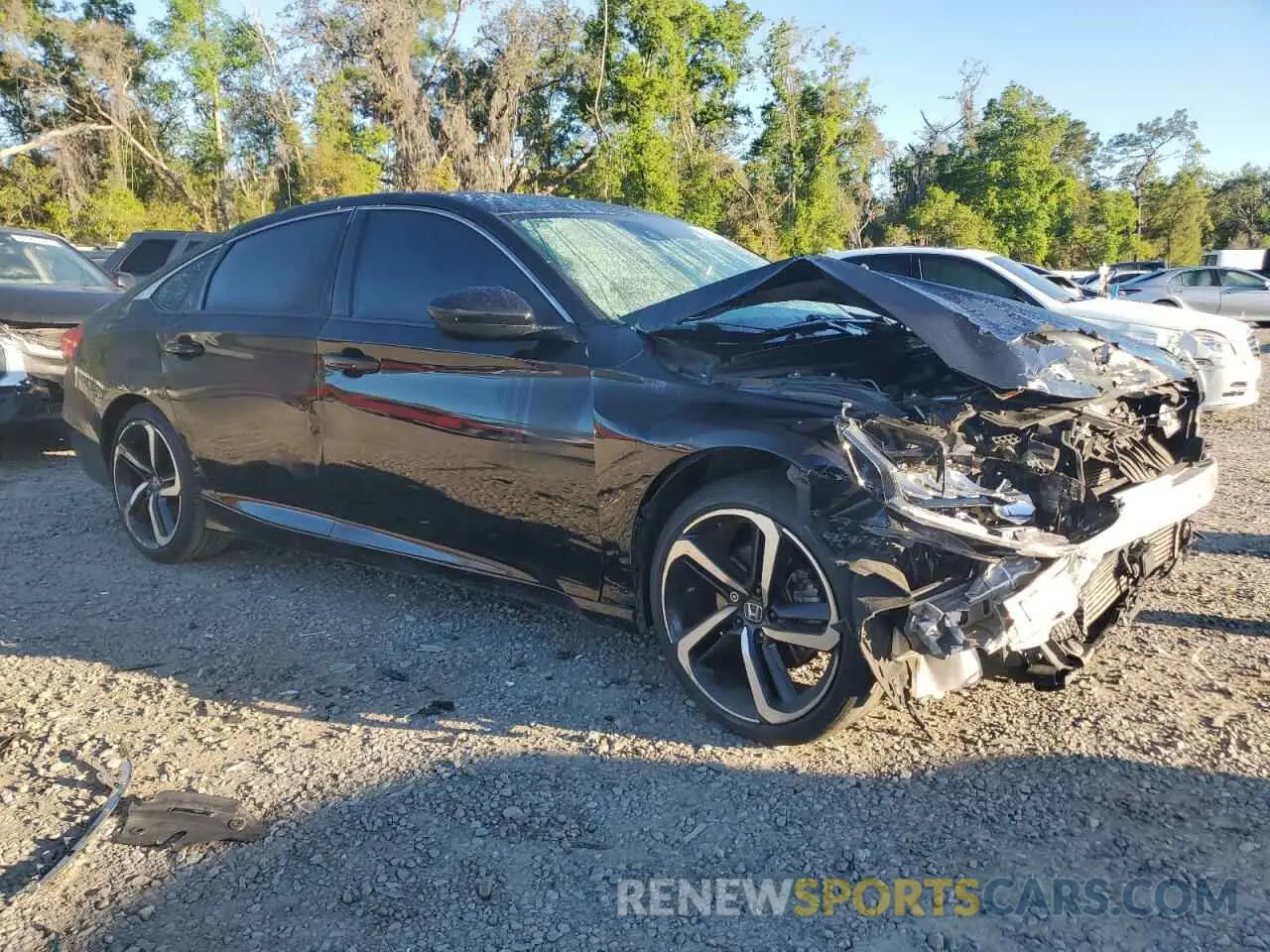 4 Фотография поврежденного автомобиля 1HGCV1F32KA154858 HONDA ACCORD 2019