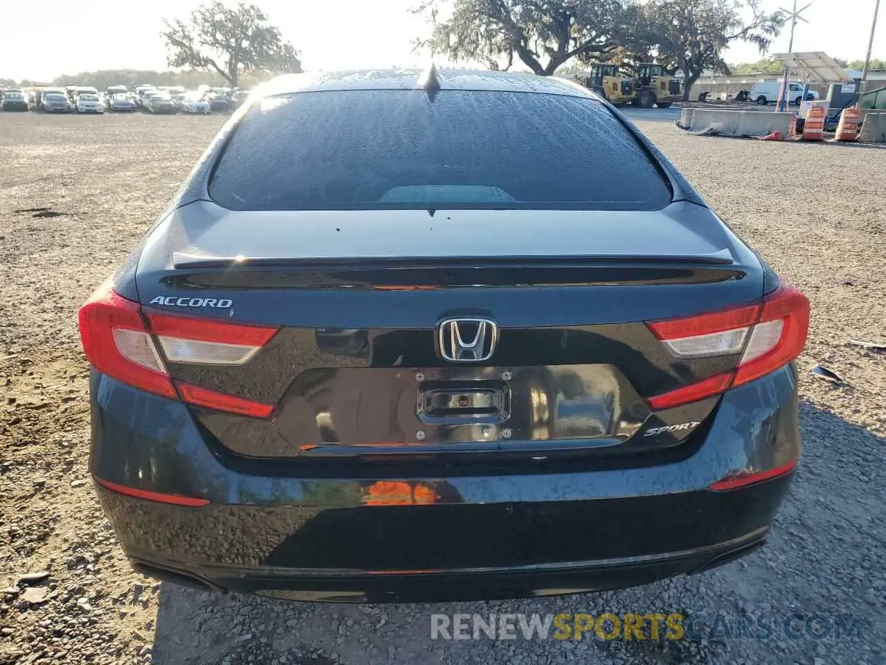 6 Фотография поврежденного автомобиля 1HGCV1F32KA154858 HONDA ACCORD 2019