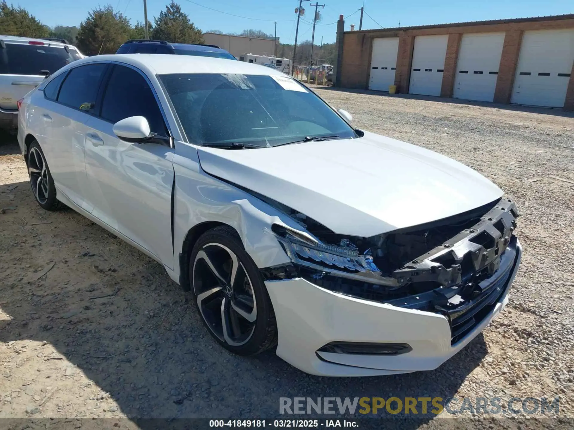 1 Photograph of a damaged car 1HGCV1F32KA176049 HONDA ACCORD 2019