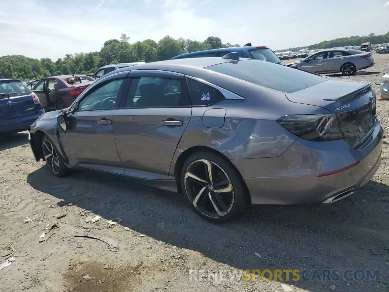 2 Фотография поврежденного автомобиля 1HGCV1F33KA001230 HONDA ACCORD 2019