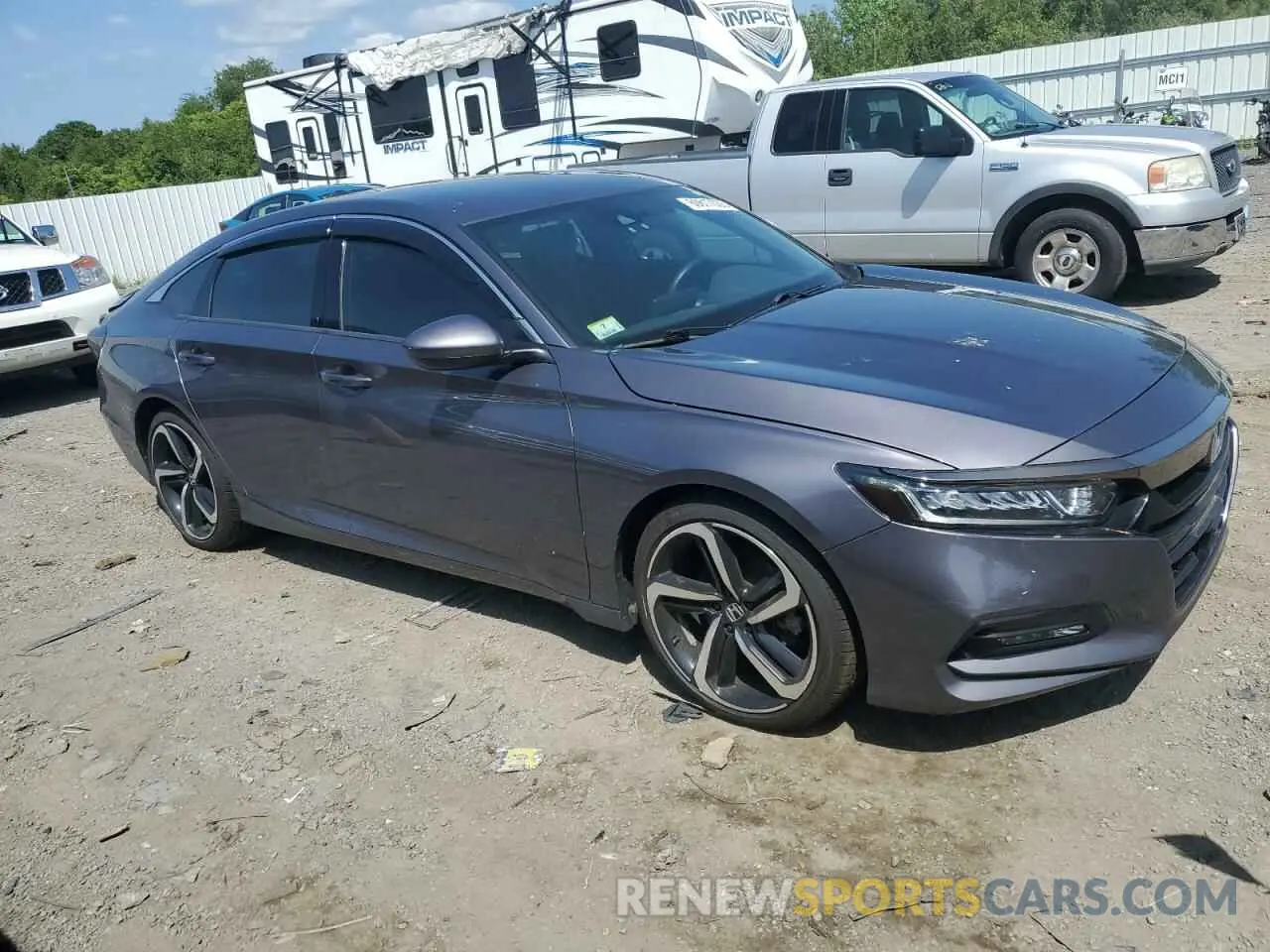 4 Фотография поврежденного автомобиля 1HGCV1F33KA001230 HONDA ACCORD 2019