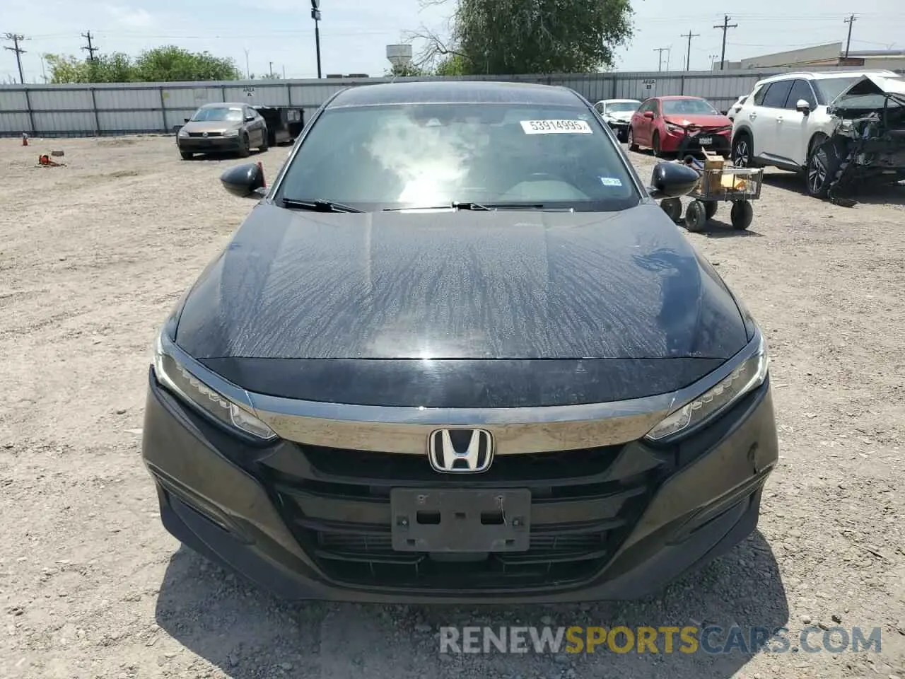 5 Фотография поврежденного автомобиля 1HGCV1F33KA073027 HONDA ACCORD 2019