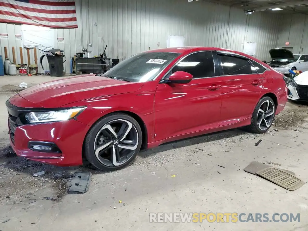 1 Photograph of a damaged car 1HGCV1F33KA145392 HONDA ACCORD 2019