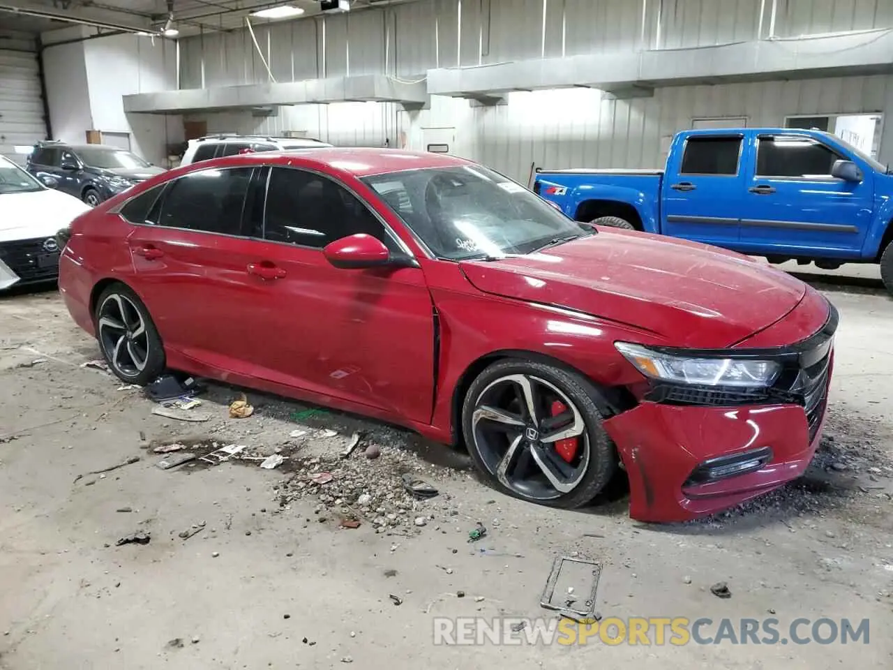 4 Photograph of a damaged car 1HGCV1F33KA145392 HONDA ACCORD 2019
