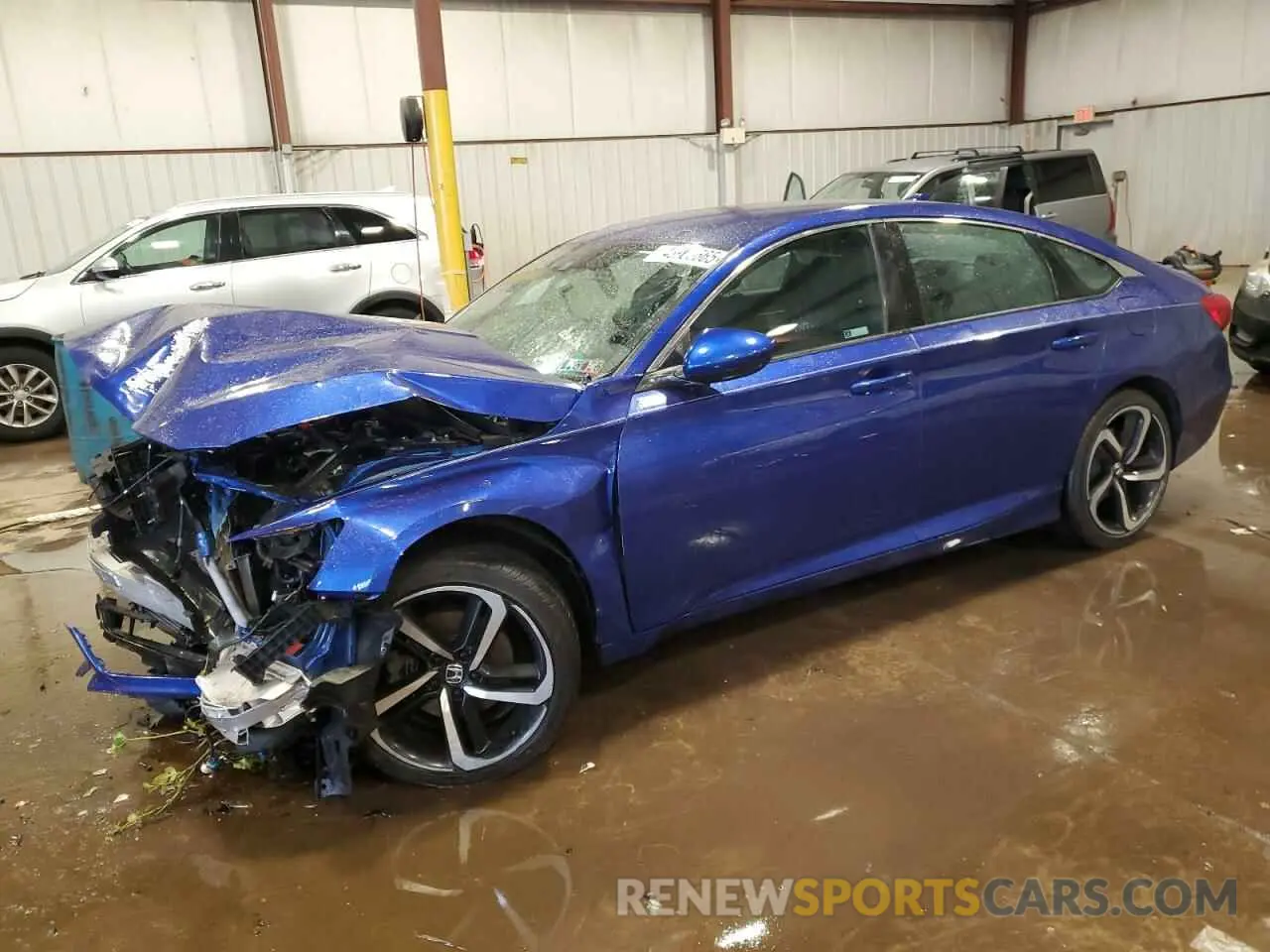 1 Photograph of a damaged car 1HGCV1F33KA170356 HONDA ACCORD 2019
