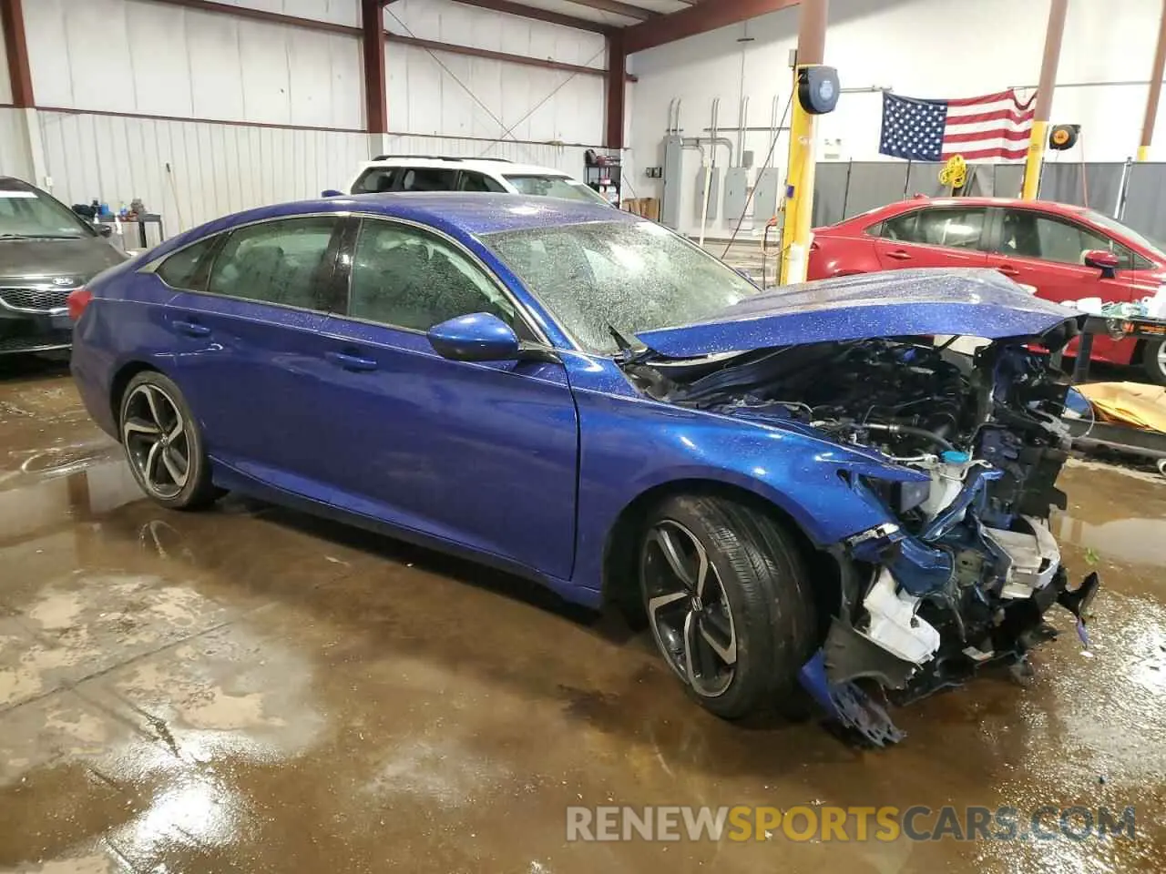 4 Photograph of a damaged car 1HGCV1F33KA170356 HONDA ACCORD 2019