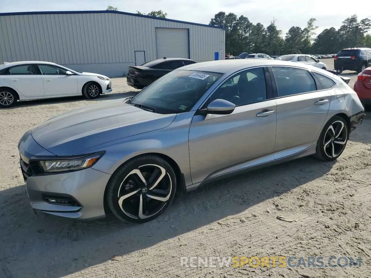 1 Photograph of a damaged car 1HGCV1F34KA007067 HONDA ACCORD 2019
