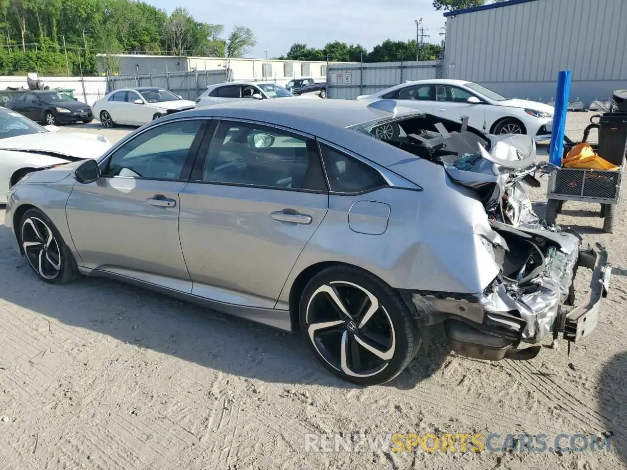 2 Photograph of a damaged car 1HGCV1F34KA007067 HONDA ACCORD 2019