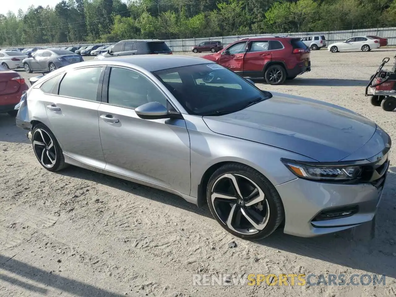 4 Photograph of a damaged car 1HGCV1F34KA007067 HONDA ACCORD 2019