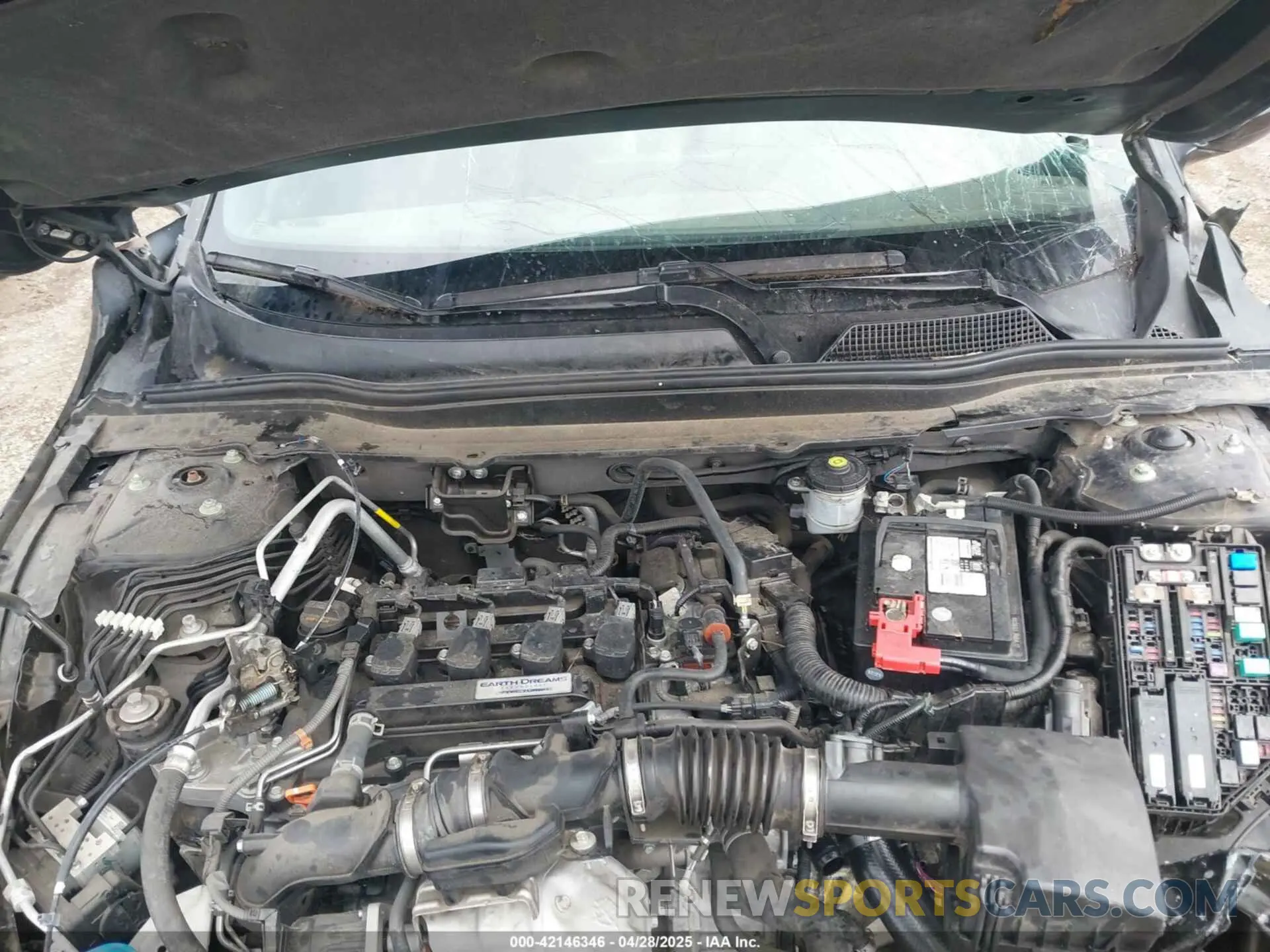 10 Photograph of a damaged car 1HGCV1F34KA027528 HONDA ACCORD 2019