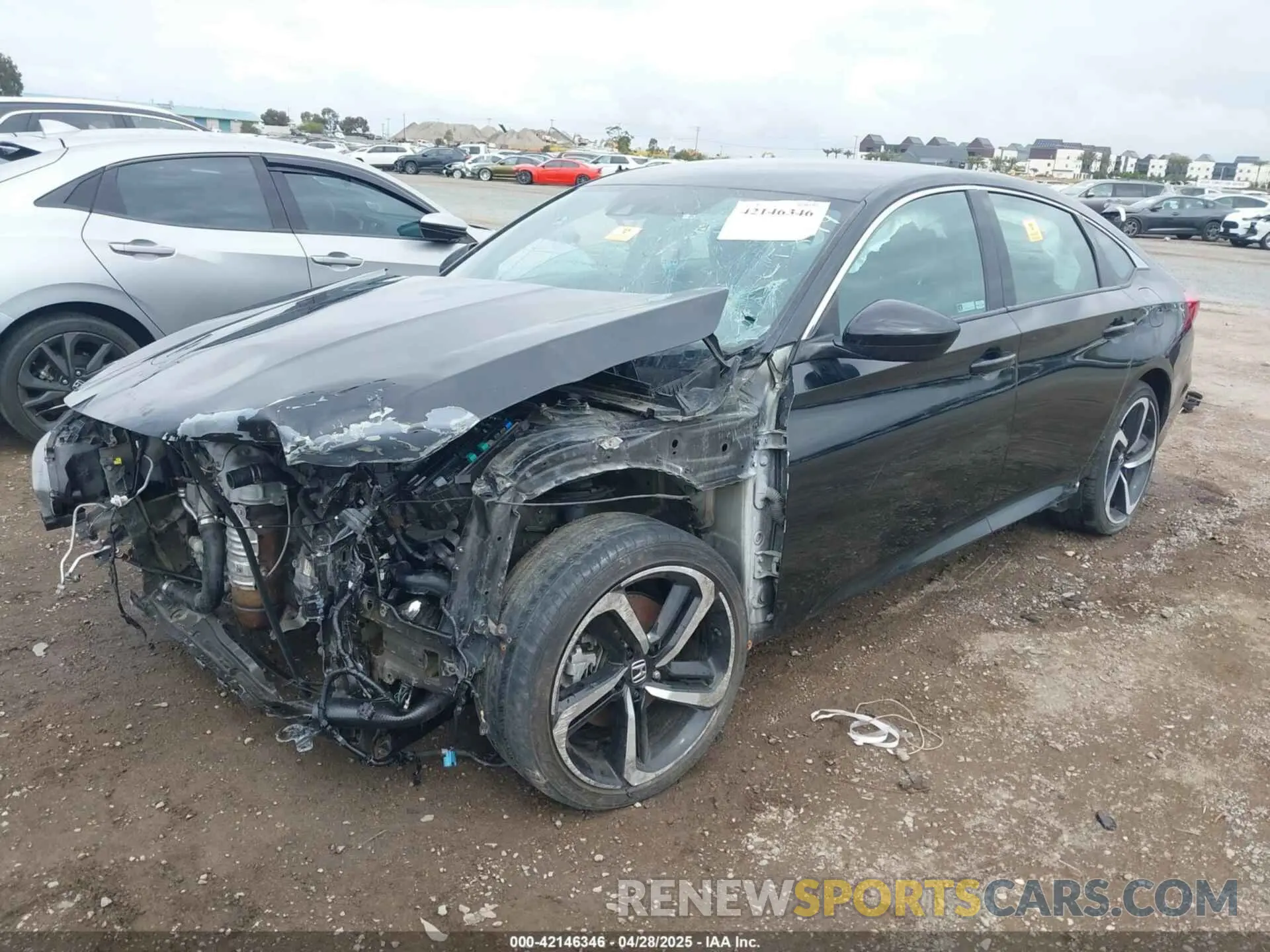 2 Photograph of a damaged car 1HGCV1F34KA027528 HONDA ACCORD 2019