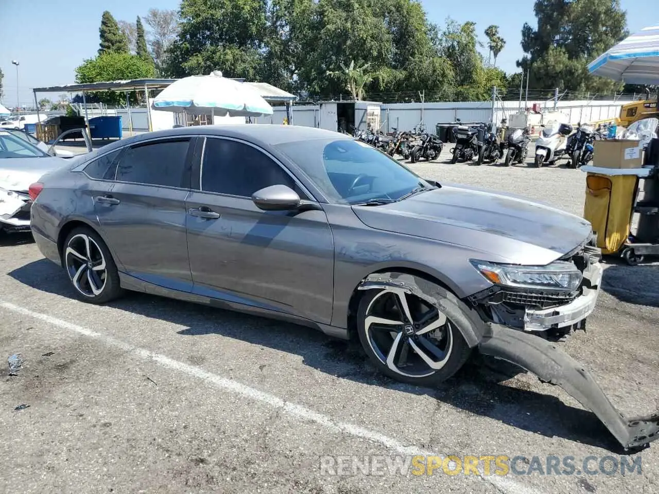 4 Photograph of a damaged car 1HGCV1F34KA033619 HONDA ACCORD 2019
