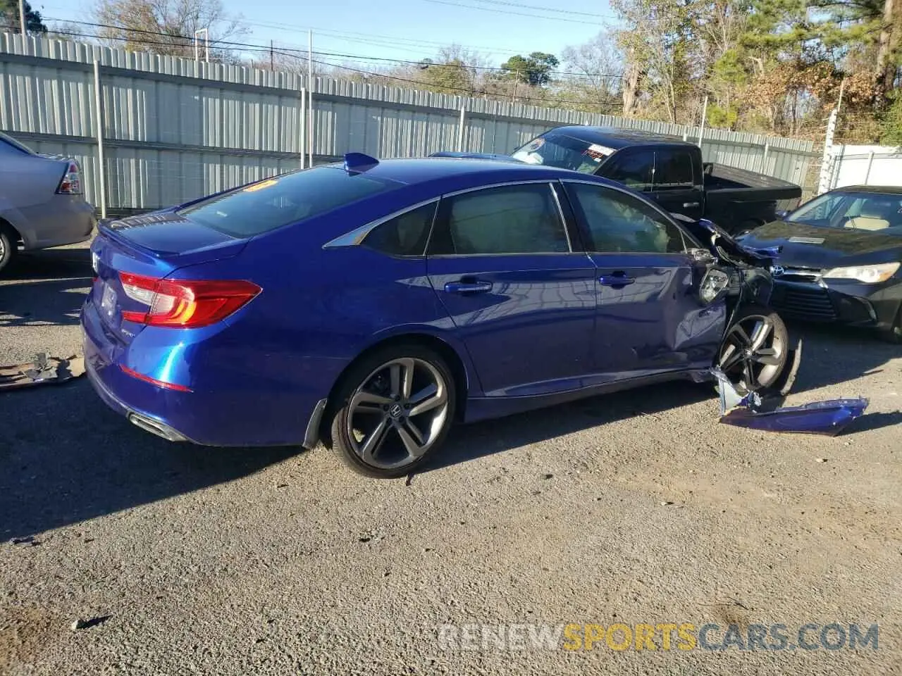 3 Photograph of a damaged car 1HGCV1F34KA083047 HONDA ACCORD 2019