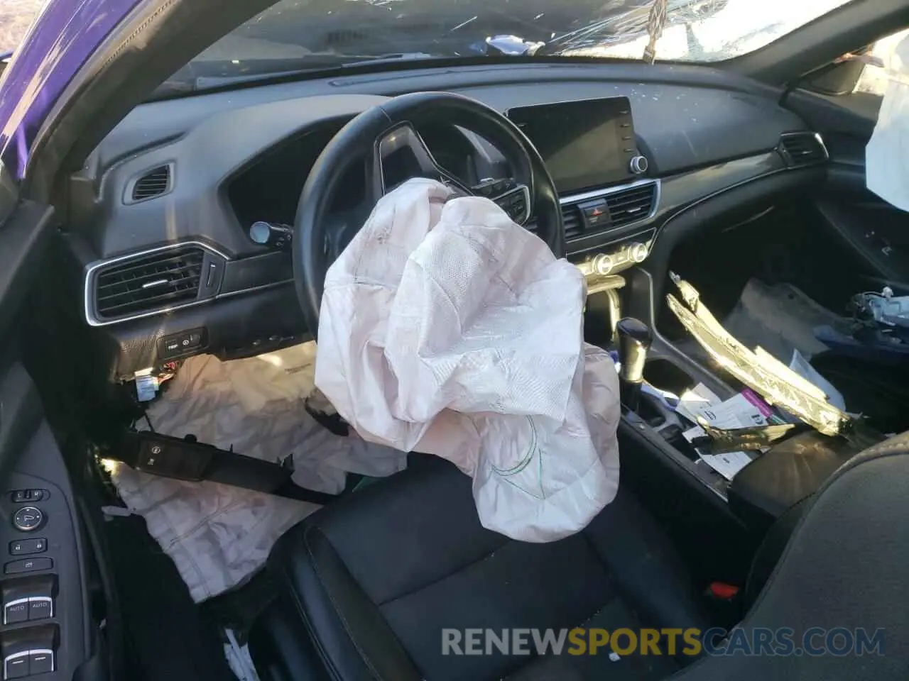 8 Photograph of a damaged car 1HGCV1F34KA083047 HONDA ACCORD 2019