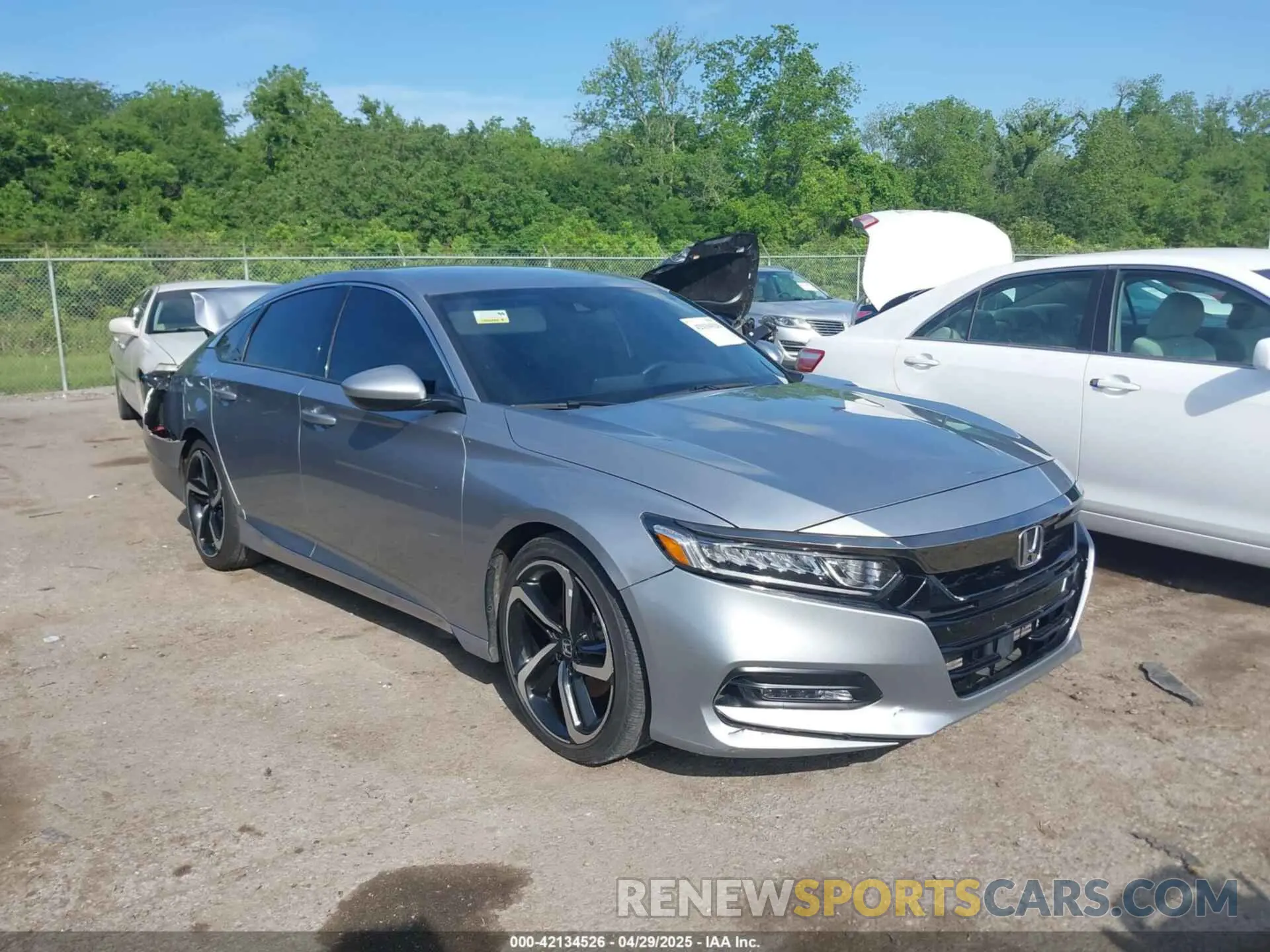 1 Photograph of a damaged car 1HGCV1F34KA089432 HONDA ACCORD 2019