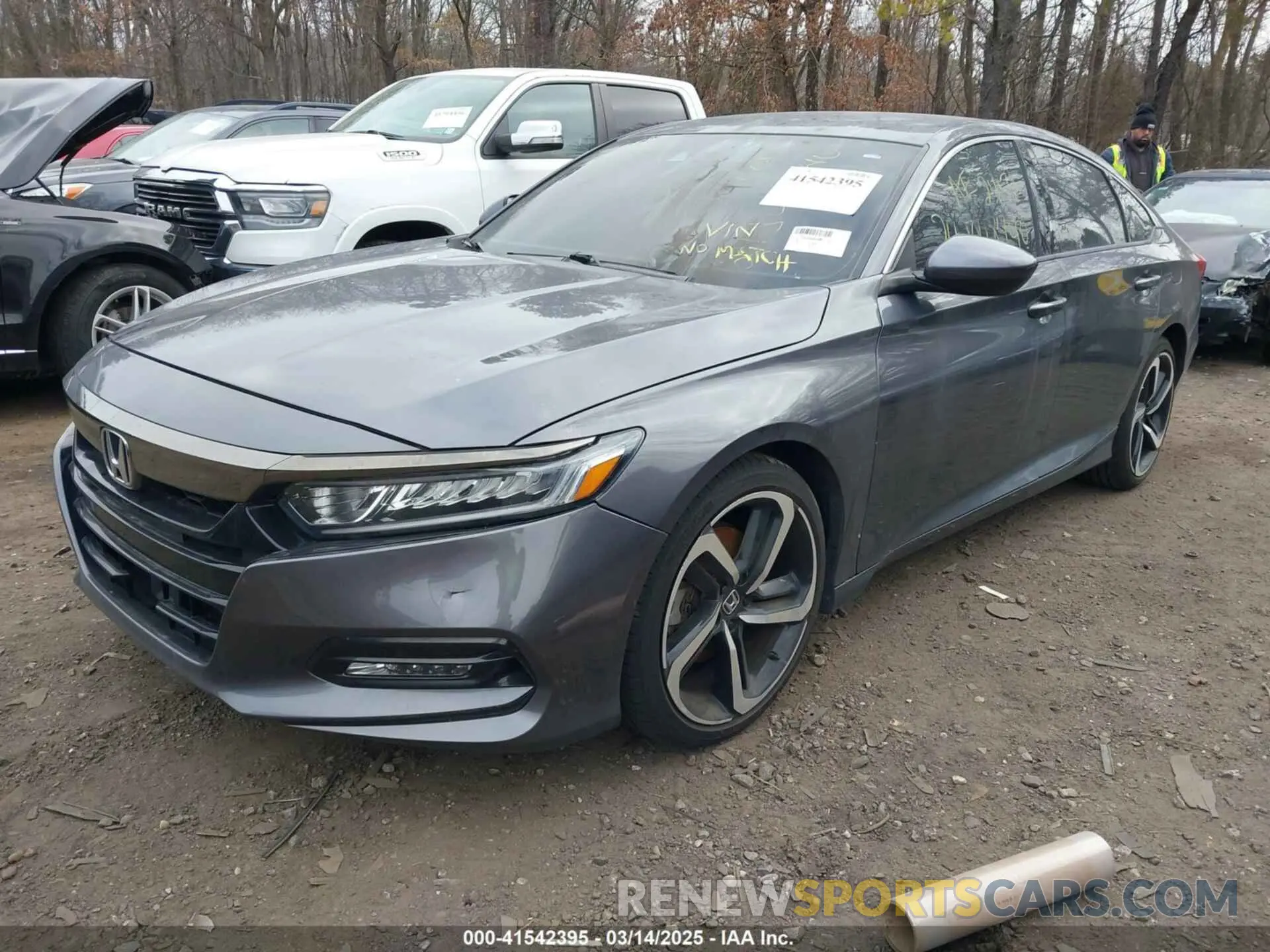 2 Photograph of a damaged car 1HGCV1F34KA119027 HONDA ACCORD 2019