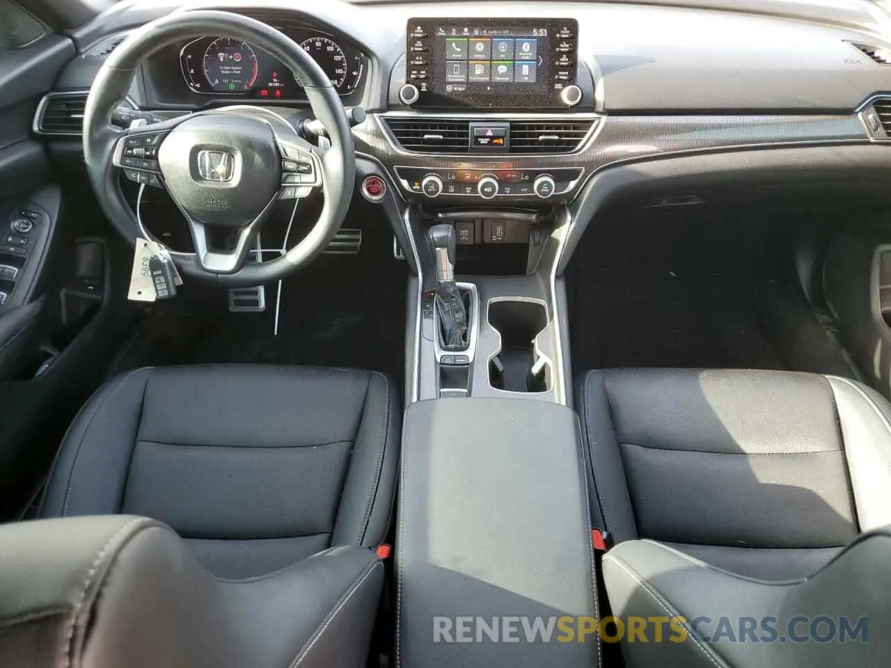 8 Photograph of a damaged car 1HGCV1F34KA147989 HONDA ACCORD 2019