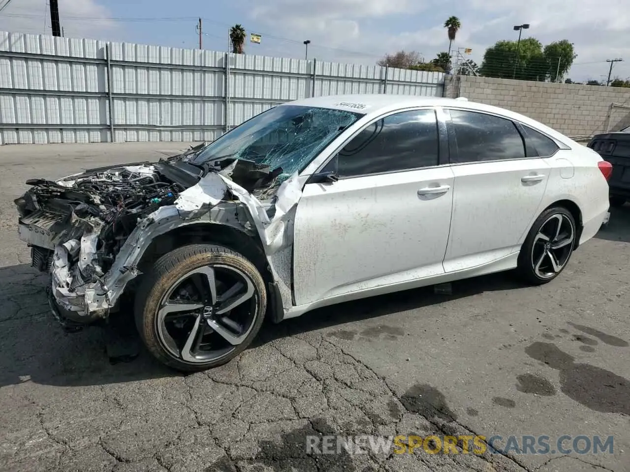 1 Photograph of a damaged car 1HGCV1F34KA149340 HONDA ACCORD 2019