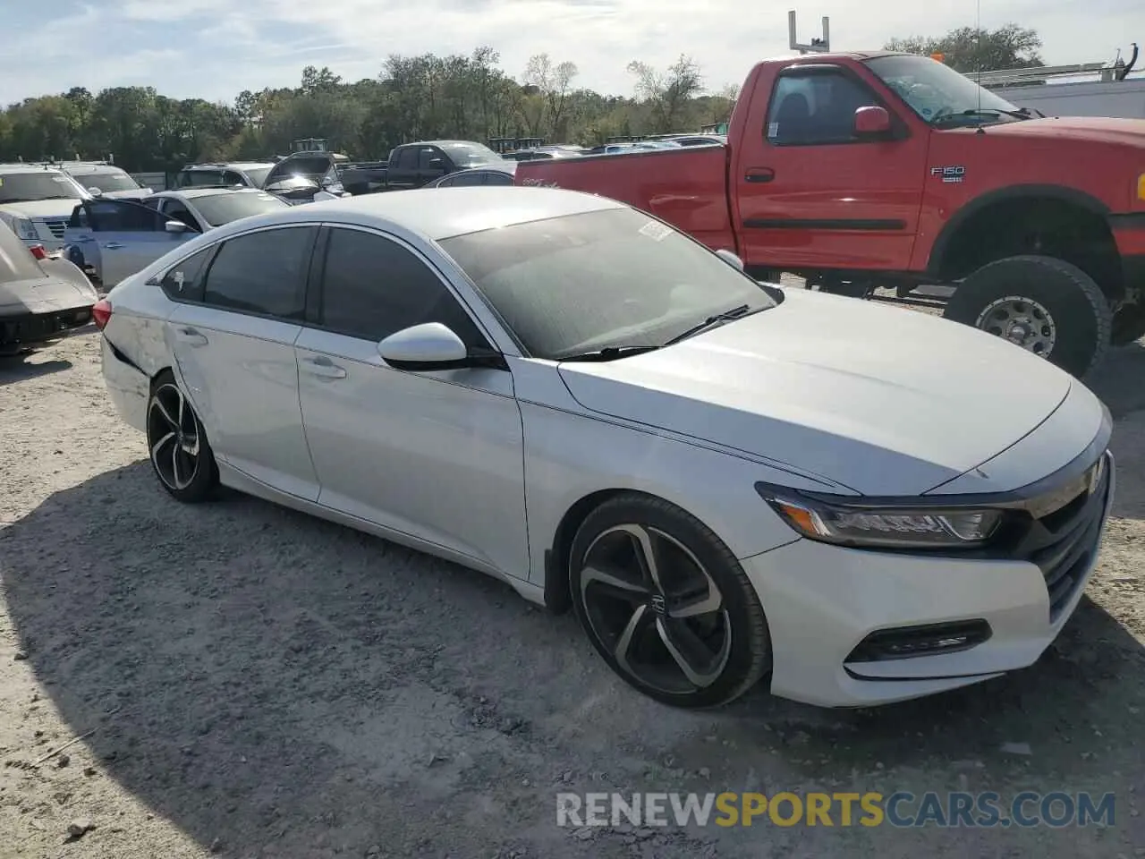 4 Фотография поврежденного автомобиля 1HGCV1F34KA160807 HONDA ACCORD 2019