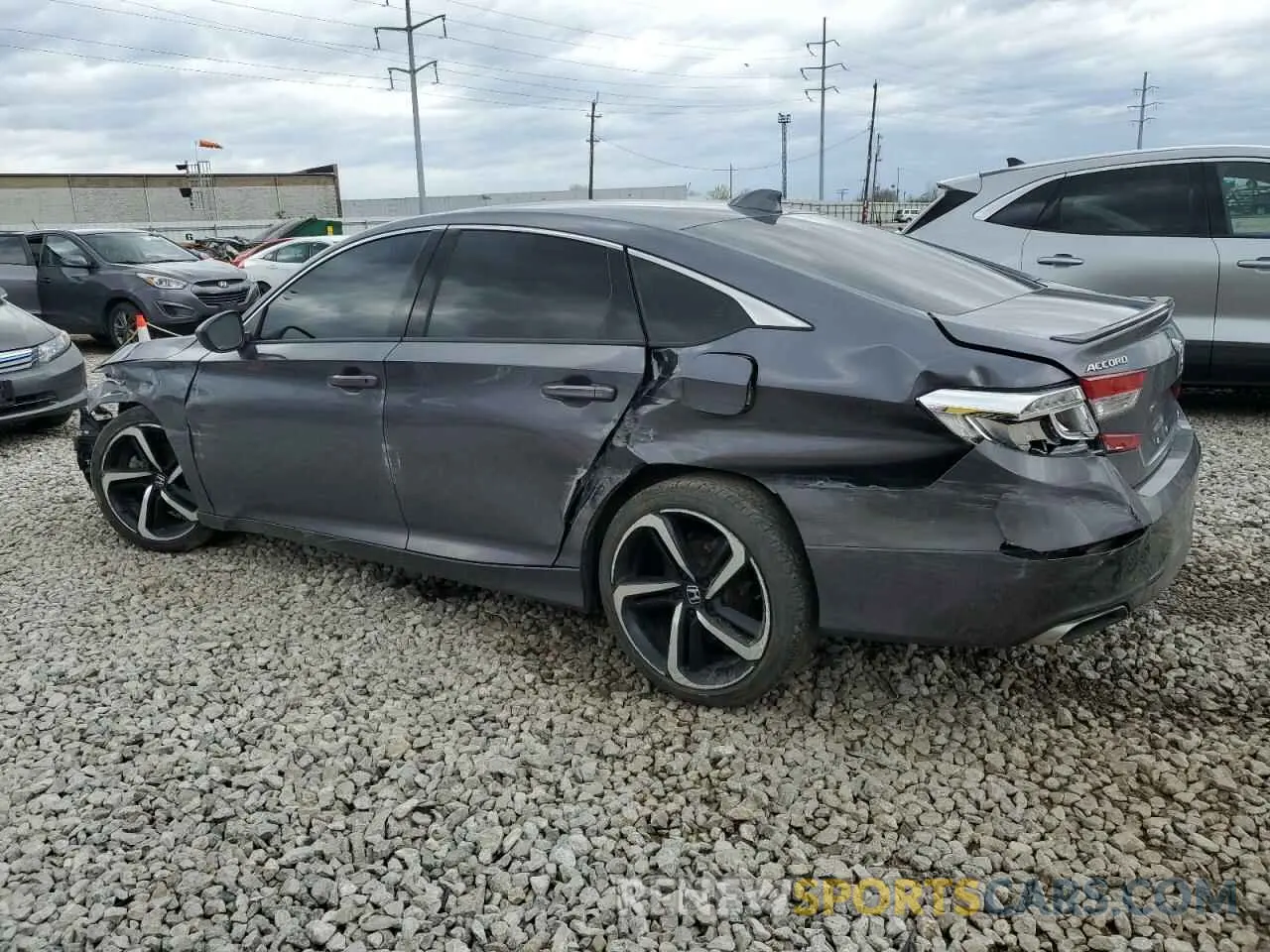 2 Фотография поврежденного автомобиля 1HGCV1F34KA169071 HONDA ACCORD 2019