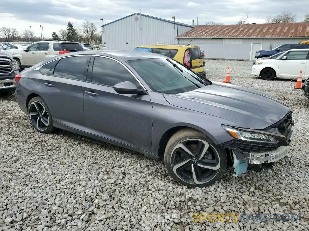 4 Фотография поврежденного автомобиля 1HGCV1F34KA169071 HONDA ACCORD 2019