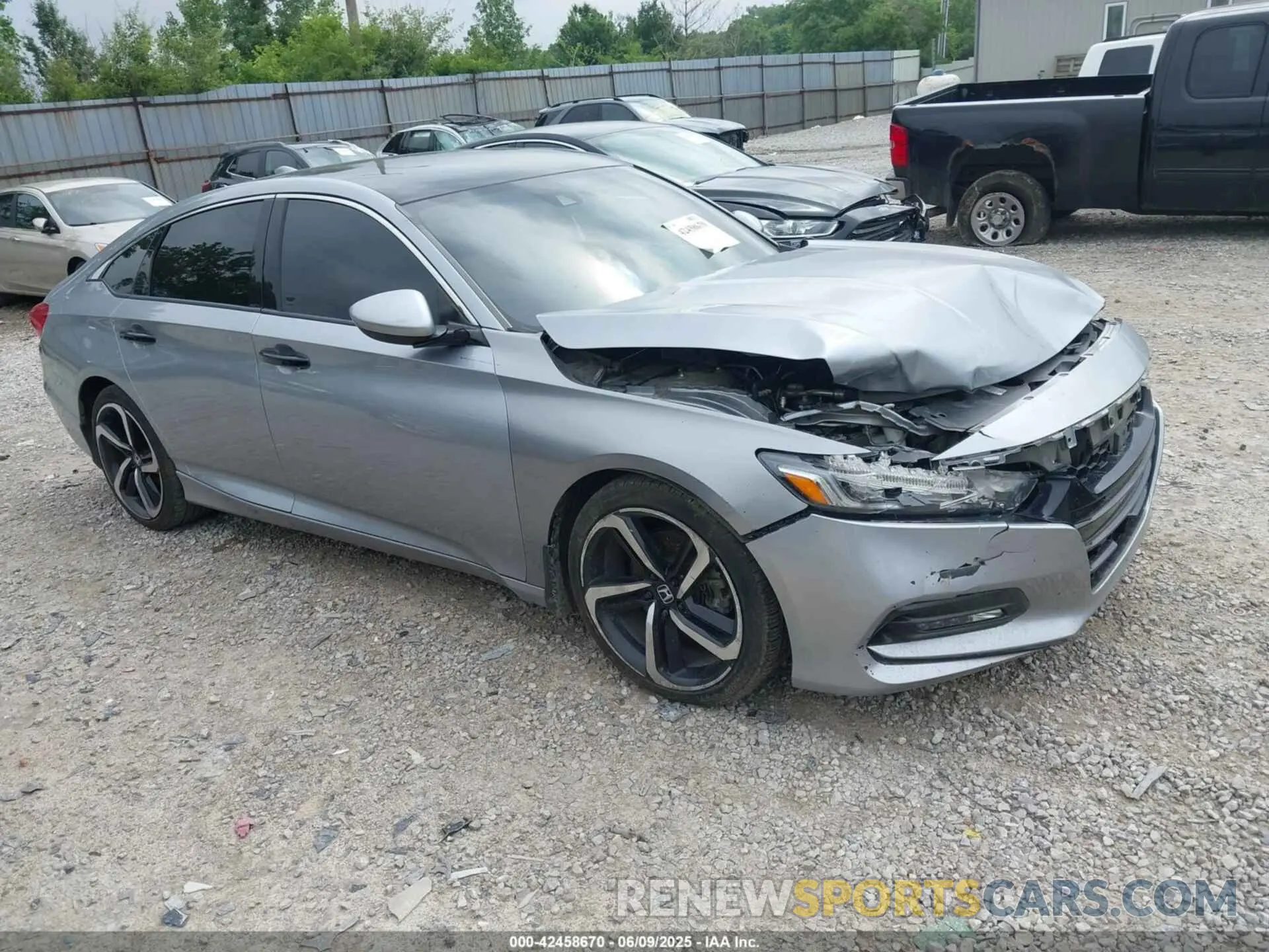 1 Photograph of a damaged car 1HGCV1F34KA177526 HONDA ACCORD 2019