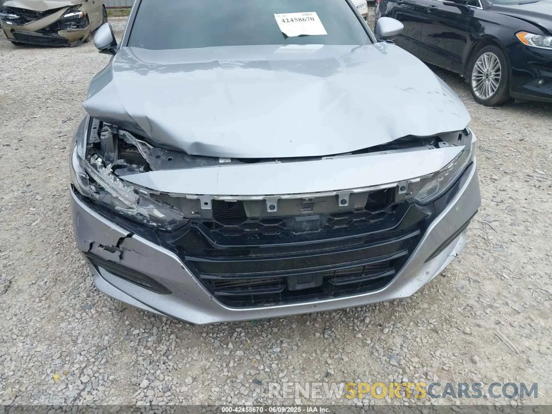 6 Photograph of a damaged car 1HGCV1F34KA177526 HONDA ACCORD 2019