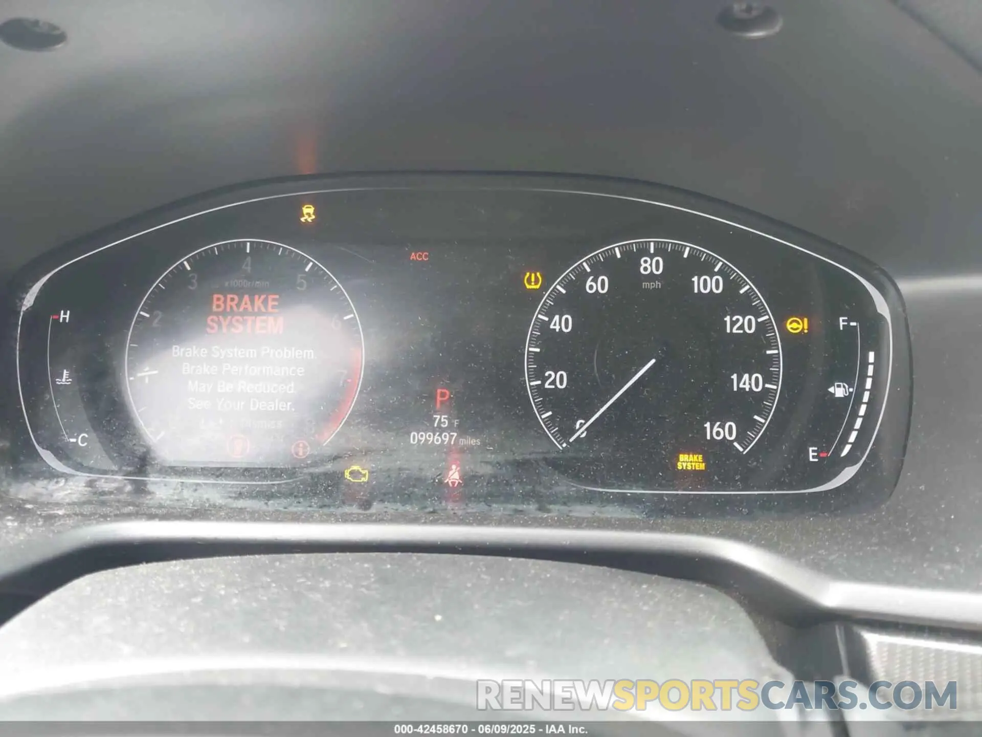7 Photograph of a damaged car 1HGCV1F34KA177526 HONDA ACCORD 2019