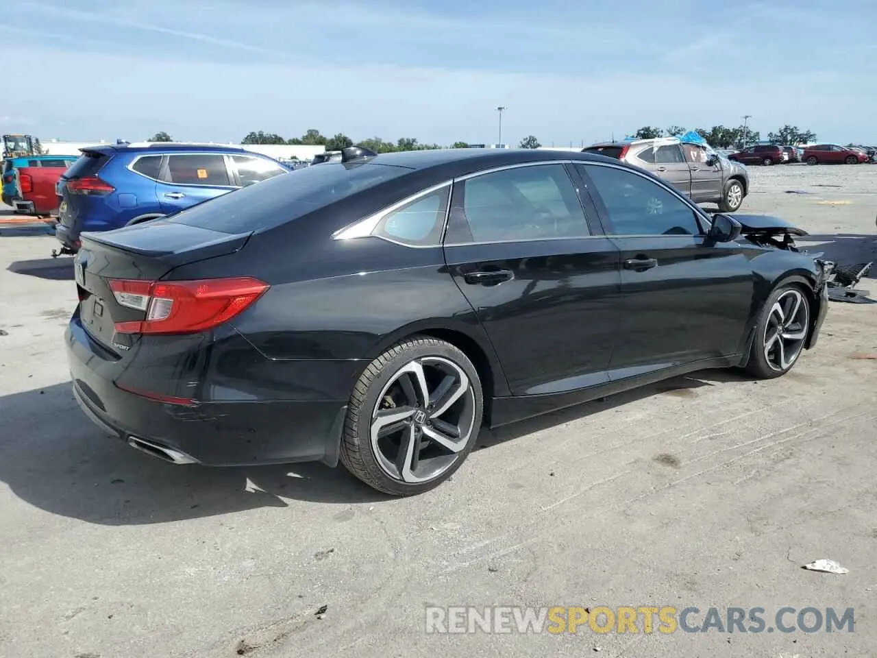 3 Photograph of a damaged car 1HGCV1F35KA010091 HONDA ACCORD 2019