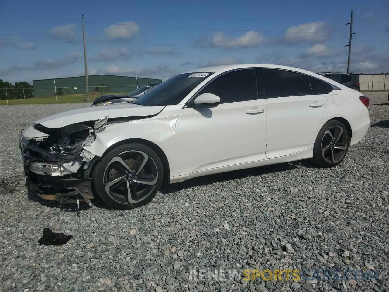 1 Photograph of a damaged car 1HGCV1F35KA032463 HONDA ACCORD 2019