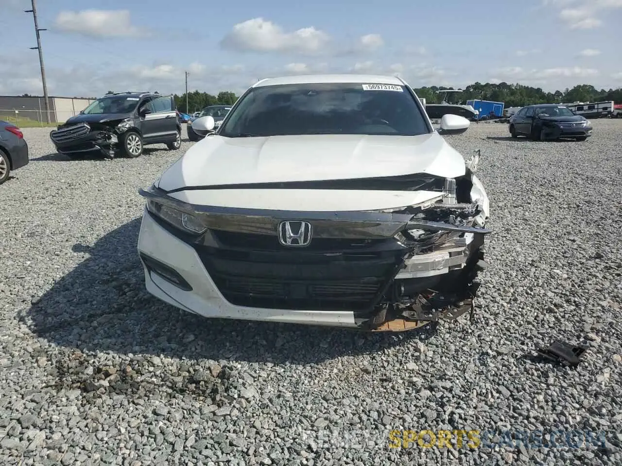 5 Photograph of a damaged car 1HGCV1F35KA032463 HONDA ACCORD 2019