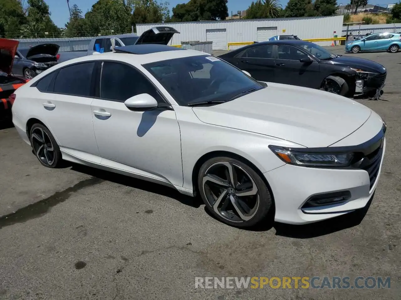 4 Photograph of a damaged car 1HGCV1F35KA062109 HONDA ACCORD 2019
