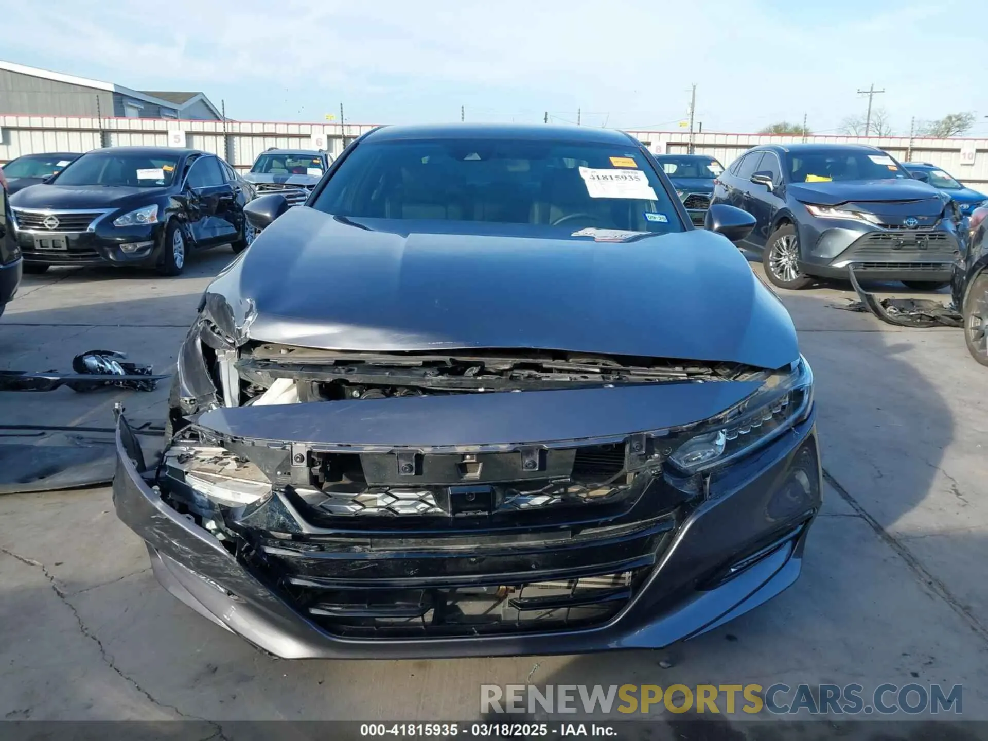 13 Photograph of a damaged car 1HGCV1F35KA092419 HONDA ACCORD 2019