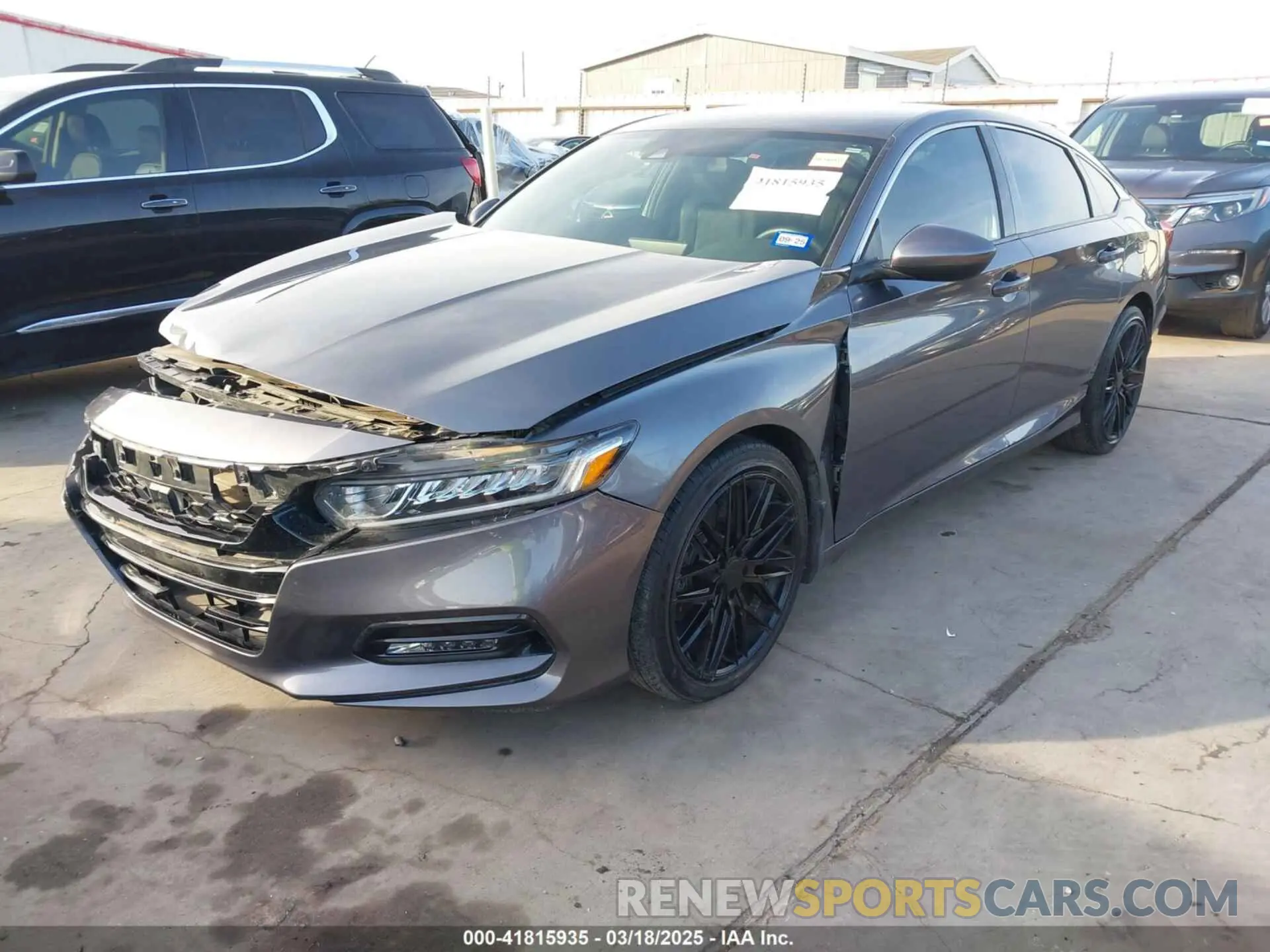 2 Photograph of a damaged car 1HGCV1F35KA092419 HONDA ACCORD 2019