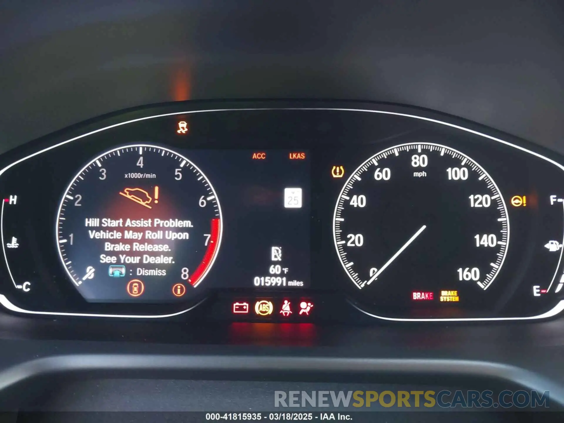 7 Photograph of a damaged car 1HGCV1F35KA092419 HONDA ACCORD 2019
